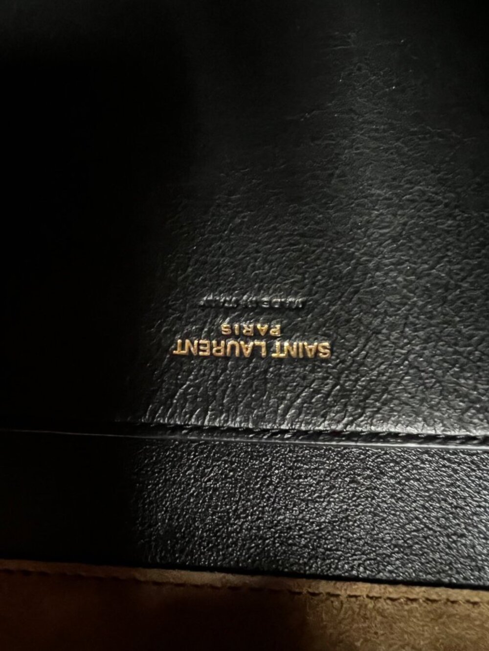 Saint Laurent Cassandre Large Envelope Pouch in Suede - Picture 12 of 15